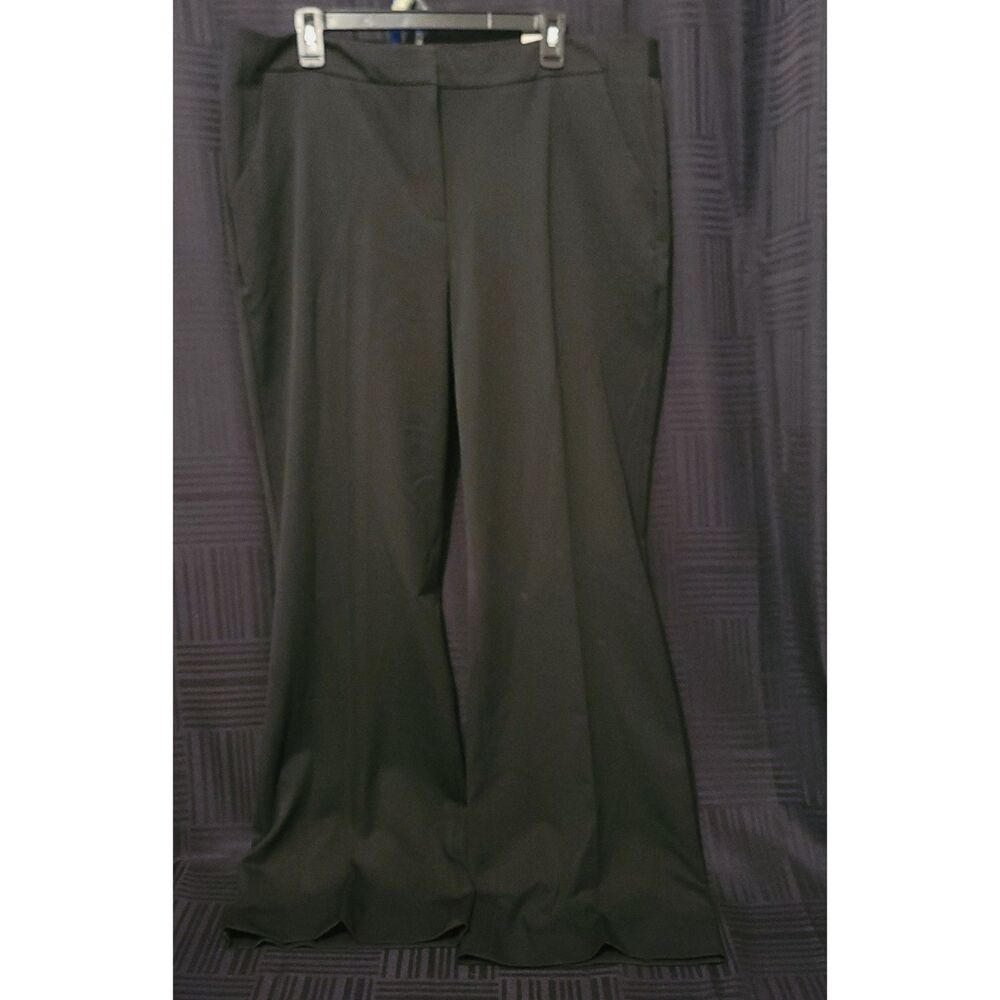 Chicos So Slimming Women's Pants Size 3R US 16 Black Trousers